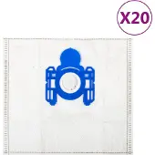 vidaXL Sacs à poussière pour AEG GR.28 20 pcs.