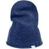 CASH-MERE.CH Bonnet bleu denim