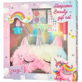 Suza Set de Maquillage av. Masque de sommeil - Licorne - - UneTaille - Maquillage