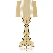 Kartell Bourgie Lampe de Table Metallic Gold