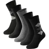 Schiesser Chaussettes 'Bluebird' gris / noir