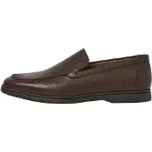 Hackett pour homme. HMS200021 Martin Pebble chaussures en cuir marron (43), Plat, Aucun, Casuel, Fête, Classique