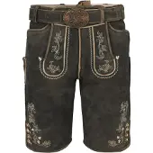 Krüger Collection Pantalon folklorique 'Arendt' brun foncé