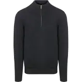 Profuomo Pullover Half Zip Luxury Marine Bleu Bleu foncé taille XXL