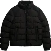 Superdry pour homme. M5012287A Veste polaire de sport noire (3XL), Casuel, Polyester