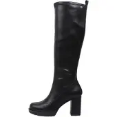 Xti pour femme. 14473601-NEGRO Bottes 144736 noires (35), 5 à 8 cm, Fermeture éclair, Casuel