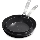 Greenpan Batterie de Cuisine GreenPan Copenhagen Revêtement Céramique Antiadhérent 20 cm & 28 cm (2 Pièces)