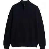 Superdry pour homme. M6110682A Pull-over Texture marine (XXL), Casuel, Coton
