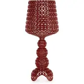 Kartell Mini Kabuki Lampe de table Burgundy