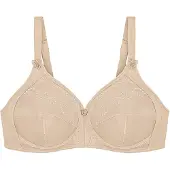 Triumph Doreen + Cotton 01 Soutien-Gorge Bonnet Souple Sans Armature - 80