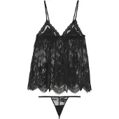 Lingadore Déshabillé noir