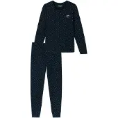 Schiesser Pyjama ' Family ' bleu nuit