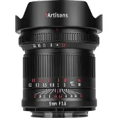 7artisans 9mm F/5.6 (Nikon Z-mount), noir
