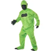 California Costumes Costumes californiens: Costume de gorille vert pour homme, taille unique