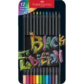 Faber-Castell Crayons de couleur - Triangulaire - 12 pièces - Mu - - UneTaille - Set de Coloriage