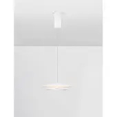 Lyora Suspension design Olos blanc Ø 35cm