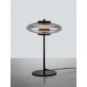 Nova Luce Lampe de table Ballet noir