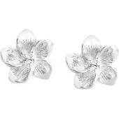 Elli Boucles d'oreilles 'Frangipani Blüte' argent