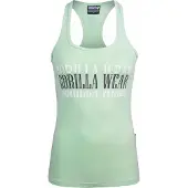 Gorilla wear Haut 'Verona' menthe / noir / blanc