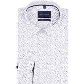 Suitable Chemise Leaf Print blanc