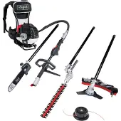 Scheppach Outil multi fonctions 4en1 52cm³ à dos MFH5300-4BP - - 5904805904
