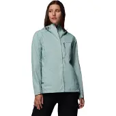 Columbia - Veste de pluie pour femmes, modèle Adventure III, imperméable, couleur "Crushed Bl"