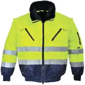 Portwest Blouson Haute Visibilité Portwest L Jaune/marine