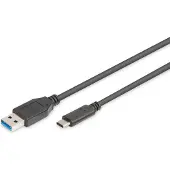 Digitus Câble de connexion USB-C, USB-A - USB-C