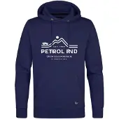Petrol Industries Veste de survêtement bleu / blanc