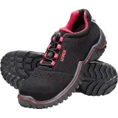 Uvex chaussures basses motion style S1 noir, rouge largeur 11 T. 39