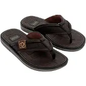 Cartago Lyon Ii Flip Flops Marron EU 41 Homme