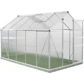 Westmann Serre aluminium Flora 610 argent 312x192x201 cm