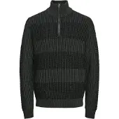 Jack & Jones Pull-over 'JJHugo' anthracite / noir