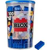 Androni Blox 100 briques bleues de 8 dans une boîte