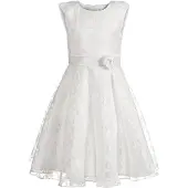 Happy girls Robe blanc perle