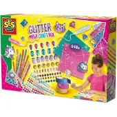 SES Creative Coffret créatif Mega Glitter 14139