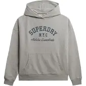 Superdry Sweat-shirt 'Athletic Essentials' bleu / gris chiné
