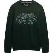 Superdry Lo-fi Outdoors Relaxed Fit Sweatshirt Vert M Homme