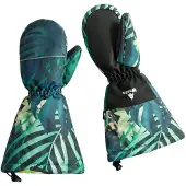 WEEDO FUNWEAR Gants 'Cosmo Dschungel' vert / pétrole / vert pastel / noir