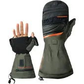 Lenz Heat 1.0 Mittens Orange M