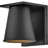 HINKLEY Elstead HANS Aussen-Wandleuchte GU10 8W Schwarz IP44 (GU10, IP44)