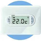CAME thermostat numérique mural blanc ta/450 69400020