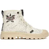 Palladium Chaussure à lacets mélange de couleurs / blanc