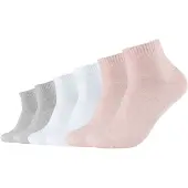 s.Oliver Chaussettes gris clair / rose pastel / blanc
