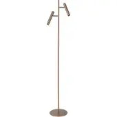 Highlight Lampadaire design Piero Bronze cuivré 2 lumières