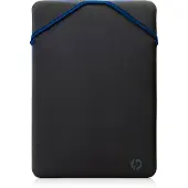 HP Housse de protection réversible pour PC portable 14 noire/bleue