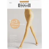 Wolford Collants transparents en 15 deniers paquet de 3
