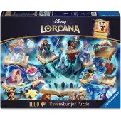 Ravensburger Puzzle Disney Lorcana "Glimmers of the Realm: Sapphire" (1000 elementów)