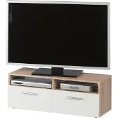 Bega Buffet TV Rana Chêne Sonoma Blanc Table TV Armoire TV
