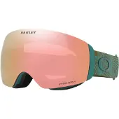 Oakley - Masque de ski - Flight Deck M Pacific Trails Prizm Rose Gold - Bleu